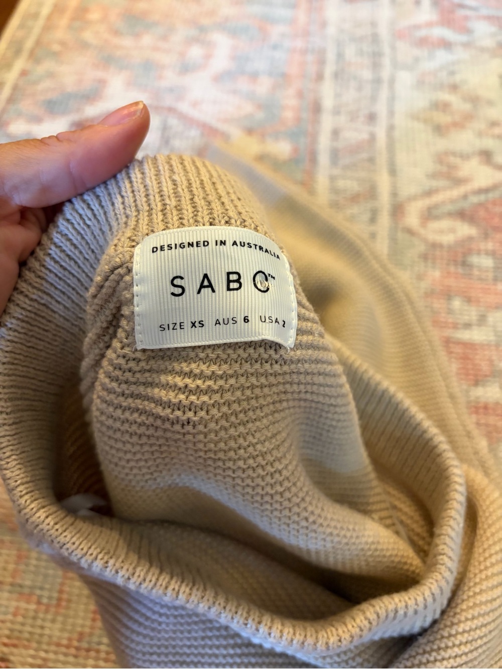 Sabo Skirt Maxi in Beige - size 2 - Picture 2 of 5